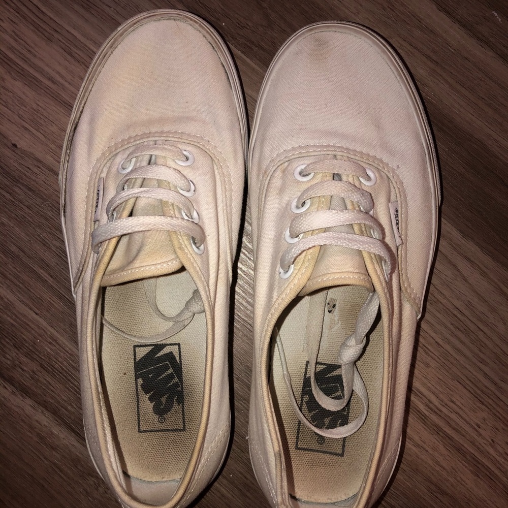 Plain white vans